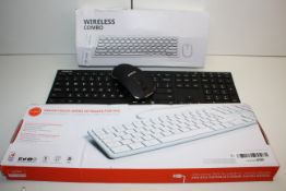 4X ASSORTED BOXED ITEMS TO INCLUDE MOUSE, KEYBOARDS (IMAGE DEPICTS STOCK)Condition ReportAppraisal