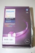 BOXED PHILIPS HUE PERSONAL WIRELESS LIGHTING WHITE AND COLOR AMBIANCE LIGHTSTRIP PLUS EXTENSION