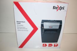 BOXED REXEL MOMENTUM X308 SHREDDER RRP £47.99Condition ReportAppraisal Available on Request- All