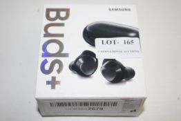 BOXED SAMSUNG BUDS+ WIRELESS EAR BUDS RRP £140.00Condition ReportAppraisal Available on Request- All