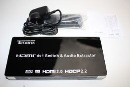 UNBOXED TENDAK 4X1 SWITCH & AUDIO EXTRACTOR Condition ReportAppraisal Available on Request- All