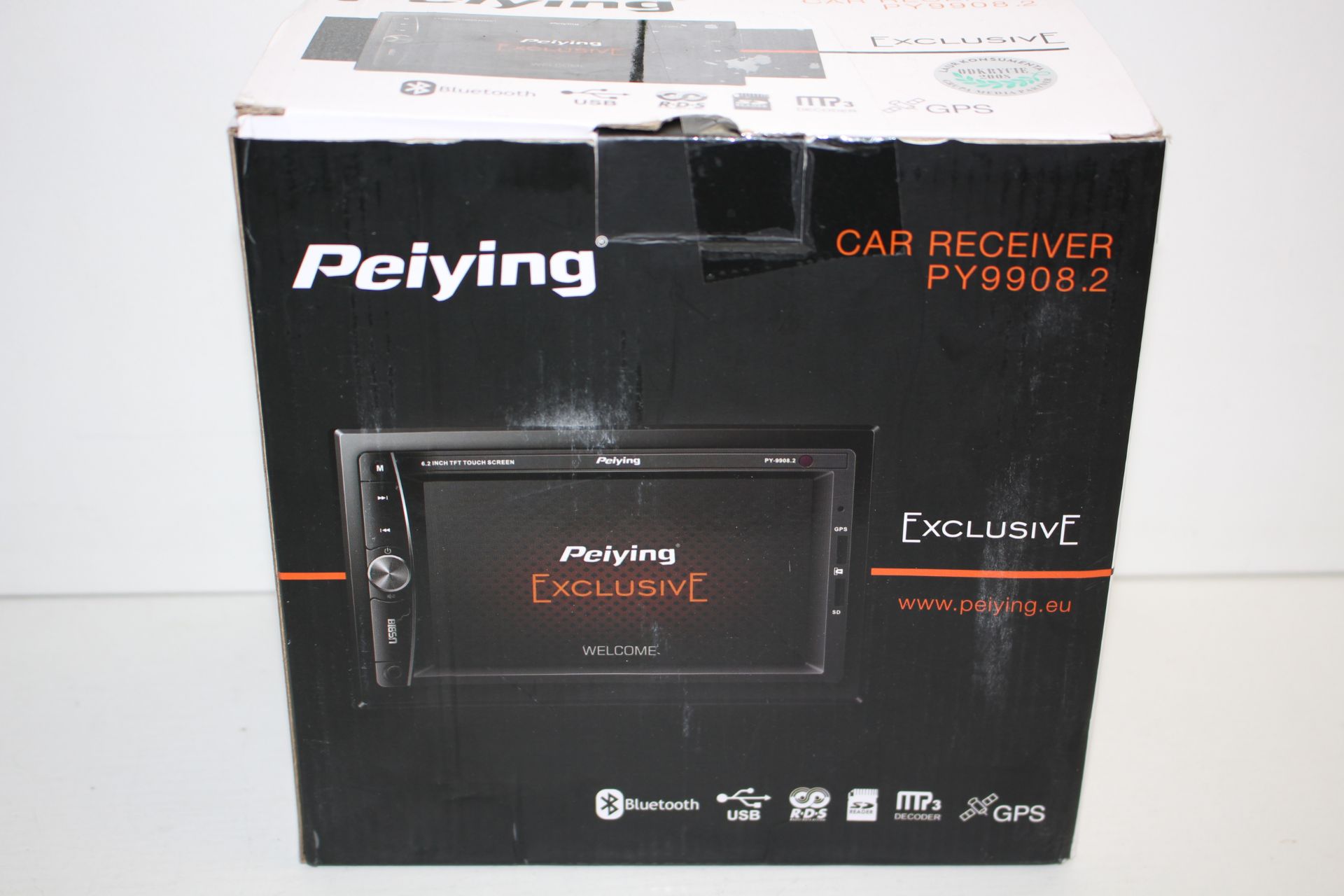 BOXED PEIYING CAR RECEIVER PY9908.2 EXCLUSIVE RRP £145.45Condition ReportAppraisal Available on