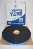 5X BOXED SEALED DENSO TAPE HIGH BOND DOUBLE SIDED BLACK ON BLUE AEROPLANE GRADE TAPE RRP £300.