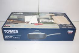 BOXED TOWER FORGED HEAVY GAUGE ALUMINIUM 28CM NON-STICK MULTI-PAN RRP £24.99Condition