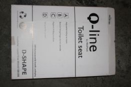 BOXED Q-LINE BY REALPACK TOILET SEAT Condition ReportAppraisal Available on Request- All Items are