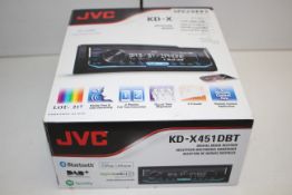 BOXED JVC KD-X451DBT DIGITAL MEDIA RECIEVER RRP £245.87Condition ReportAppraisal Available on