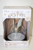 BOXED HARRY POTTER BELL JAR LIGHT RRP £34.99Condition ReportAppraisal Available on Request- All