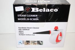 BOXED BELACO HANDHELD STEAM CLEANER RRP £34.99Condition ReportAppraisal Available on Request- All