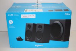 BOXED LOGITECH Z333 BOLD SOUND 80W PC SPEAKERS RRP £59.99Condition ReportAppraisal Available on