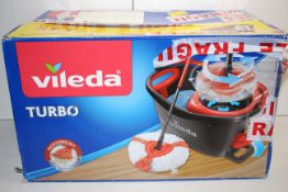 BOXED VILEDA TURBO MOP BUCKET SYSTEM RRP £35.00Condition ReportAppraisal Available on Request- All