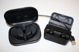 2X UNBOXED SETS EAR BUDS BY ENCAFIRE & HOLYHIGH (IMAGE DEPICTS STOCK)Condition ReportAppraisal