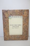 BOXED EMBELLISH YOUR HOME BROWN FOREST MARBLE PHOTOFRAME 10" X 8"Condition ReportAppraisal Available