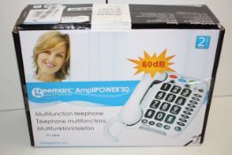 BOXED GEEMARC AMPLIPOWER 50 MULTIFUNCTION TELEPHONE RRP £99.00Condition ReportAppraisal Available on