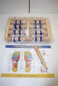 UNBOXED WOODEN FOOT REFLEXOLOGY DEVICECondition ReportAppraisal Available on Request- All Items
