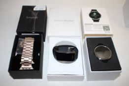 3X ASSORTED BOXED ITEMS TO INCLUDE STRAP FOR WATCH, SMART WATCH & FITNESS TRACKER Condition