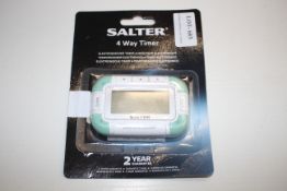 BOXED SALTER 4 WAY TIMERCondition ReportAppraisal Available on Request- All Items are Unchecked/
