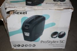 BOXED REXEL PROSTYLE CONFETTI CUT SHREDDER RRP £74.99Condition ReportAppraisal Available on Request-
