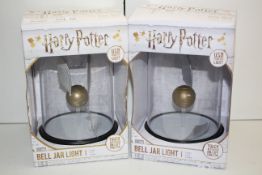 2X BOXED HARRY POTTER BELL JAR LIGHT RRP £34.99 EACHCondition ReportAppraisal Available on