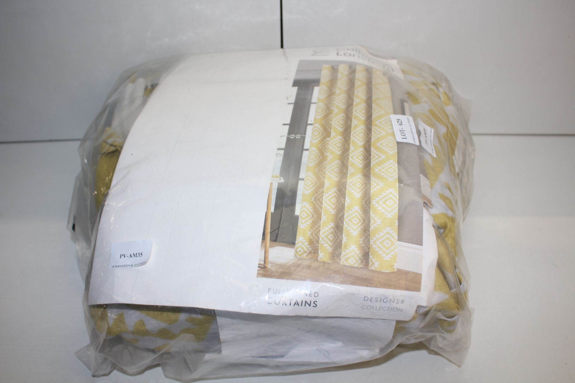 BAGGED CATHERINE LANSFIELD FULLY LINED CURTAINS Condition ReportAppraisal Available on Request-