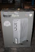 BOXED SWAN RETRO 200W ELECTRIC RADIATOR RRP £69.90Condition ReportAppraisal Available on Request-