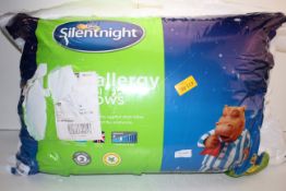 4X SILENTNIGHT ANTI ALLERGY PILLOWS RRP £20.00Condition ReportAppraisal Available on Request- All