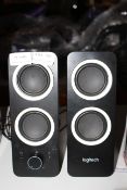 UNBOXED LOGITECH Z200 RICH STEREO SOUND 10W COMPUTER SPEAKERS RRP £26.00Condition ReportAppraisal