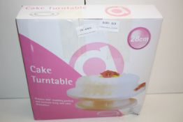 BOXED CAKE TURNTABLE 28CMCondition ReportAppraisal Available on Request- All Items are Unchecked/
