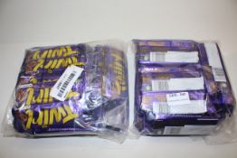 LARGE AMOUNT CADBURY TWIRL CHOCOLATE BARS (IMAGE DEPICTS STOCK/BEST BEFORE 16-10-2020)Condition