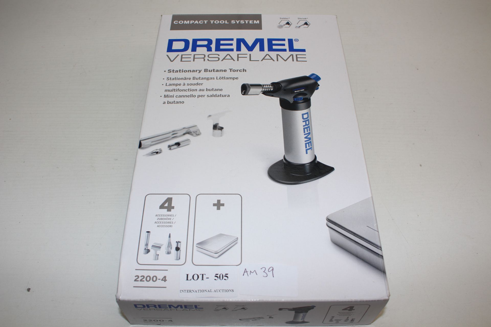 BOXED DREMMEL VERSAFLAME COMPACT TOOL SYSTEM 2200-4 RRP £37.97Condition ReportAppraisal Available on