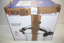 BOXED MONIX QUICK PRESSURE COOKER 10LITRE RRP £48.05Condition ReportAppraisal Available on