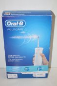 BOXED ORAL B AQUA CARE 4 POWERED BY BRAUN ORAL IRRIGATOR Condition ReportAppraisal Available on