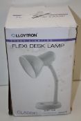 BOXED LLOYTRON STUDY LIGHTING FLEXI DESK LAMP RRP £19.99Condition ReportAppraisal Available on
