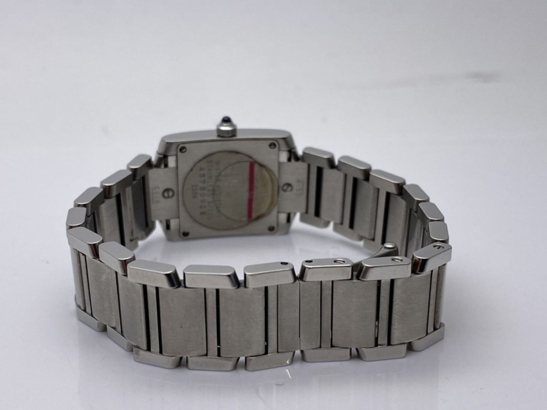 LADIES CARTIER TANK FRANCAISE WATCH, STAINLESS STEEL, WATCH ONLY (352) - Image 2 of 4