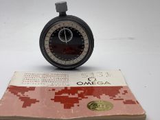 OMEGA RARE LIMITED PRODUCTION STOPWATCH, INCLUDES ORIGINAL BOOKLET (350)