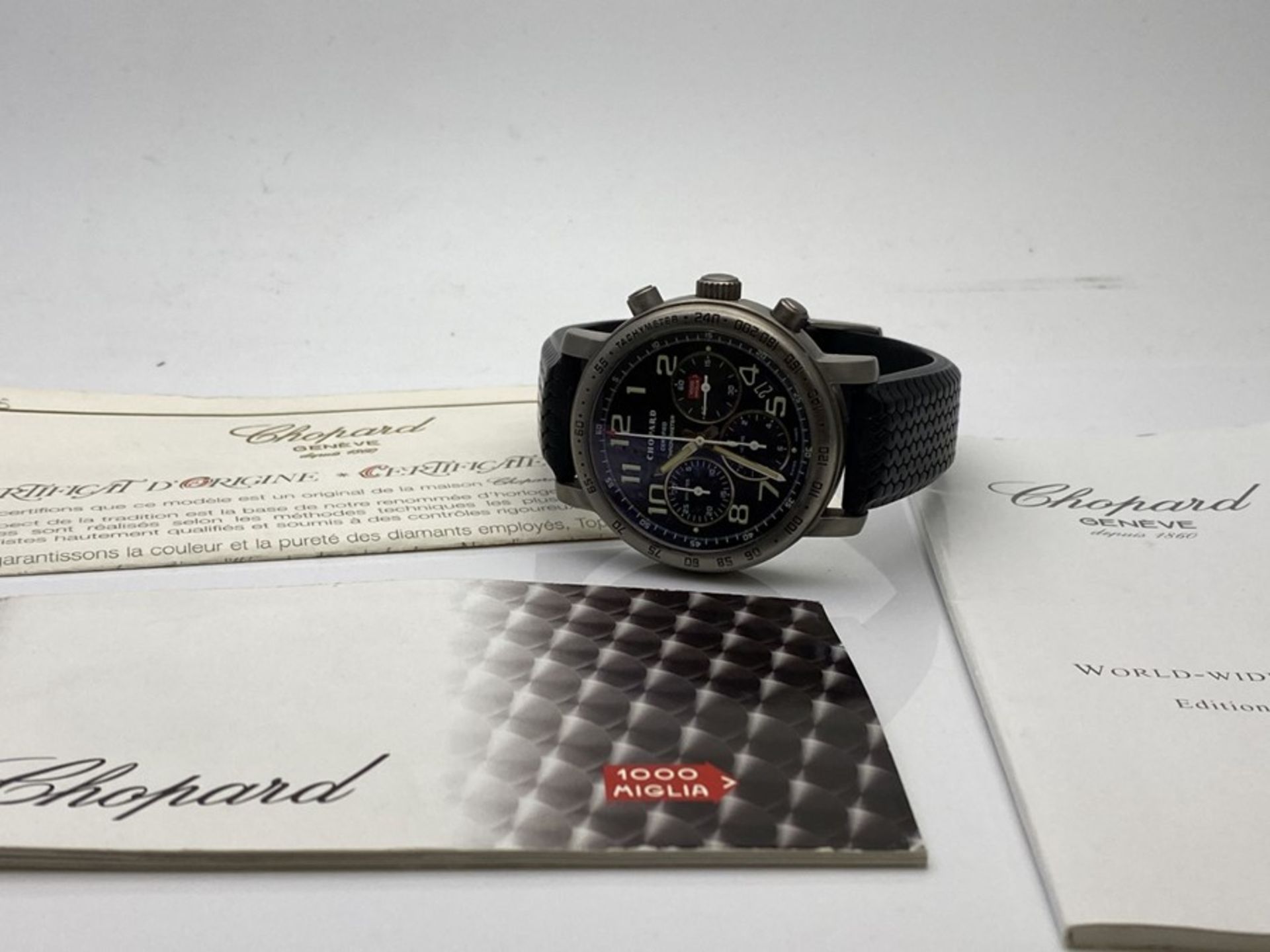 GENTS CHOPARD TITAN MONTRE MILLE MIGLIA CHRONOMETRE, DATE- 2002 - Image 2 of 4