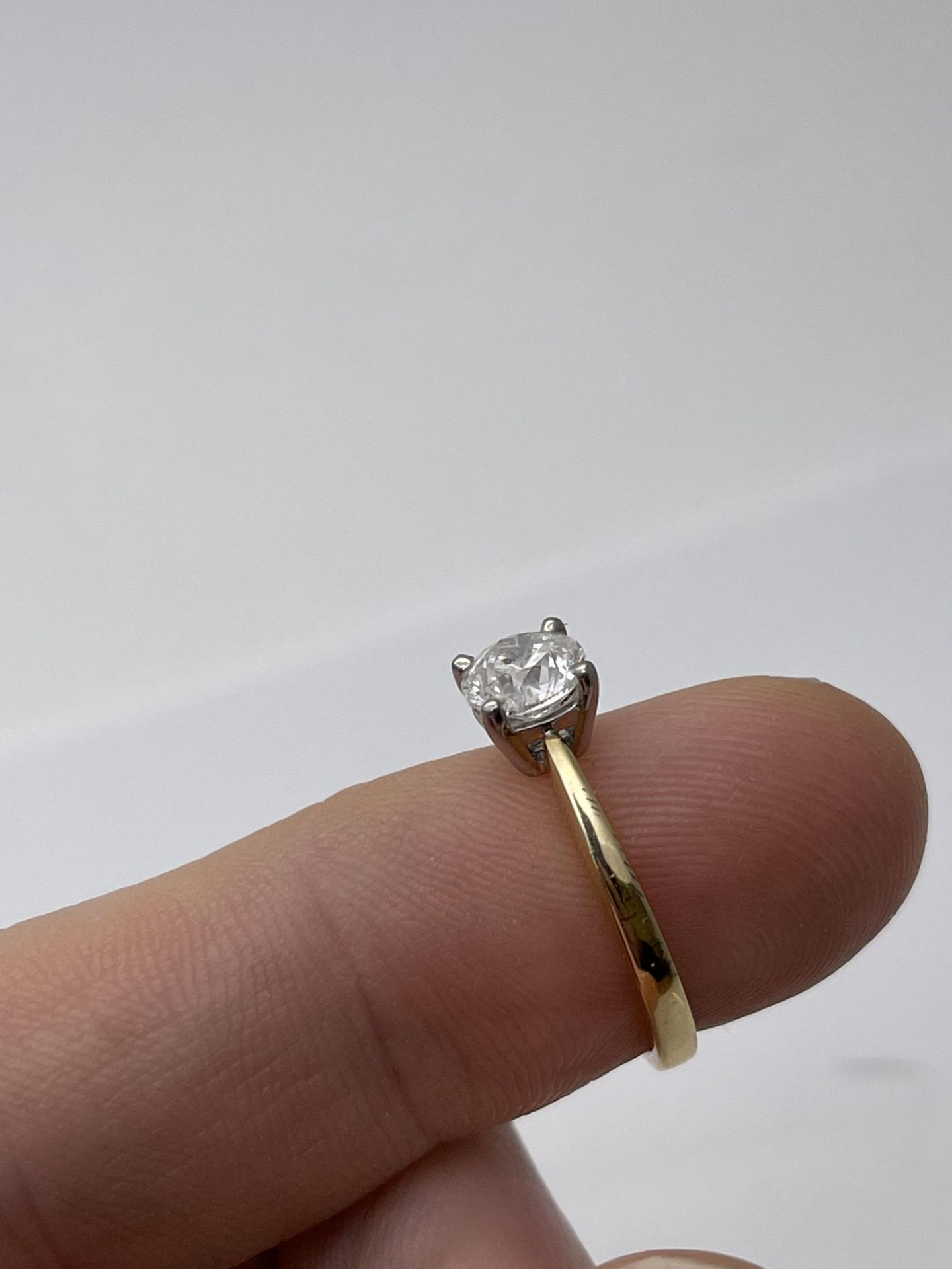 18ct Yellow Gold Ladies Diamond Solitaire Ring, 0.85ct - Image 4 of 5