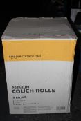 BOXED AMAZON COMMERCIAL PREMIUM COUCH ROLLS 9 ROLLSCondition ReportAppraisal Available on Request-