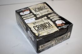 BOXED WARRIOR CRUNCH HIGH PROTEIN BARS (BEST BEFORE 10/2020)Condition ReportAppraisal Available on