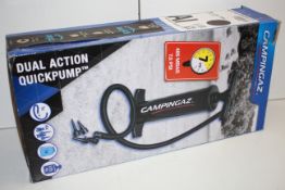 BOXED CAMPINGAZ DUAL ACTION QUICK PUMP RRP £12.99Condition ReportAppraisal Available on Request- All