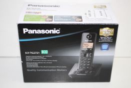 BOXED PANASONIC KX-TG2721 TELEPHONE ANSWERING SYSTEM RRP £29.99Condition ReportAppraisal Available