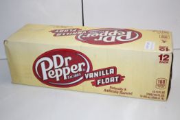 12X BOXED DR PEPPER VANILLA FLOAT CANSCondition ReportAppraisal Available on Request- All Items