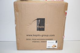 BOXED KEPLIN 20PACK WOODEN COAT HANGERSCondition ReportAppraisal Available on Request- All Items are