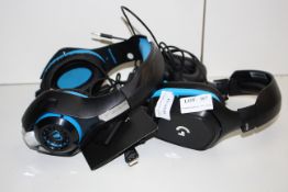 2X ASSORTED UNBOXED GAMING HEADSETS BY BEEXCELLENT & LOGITECHCondition ReportAppraisal Available