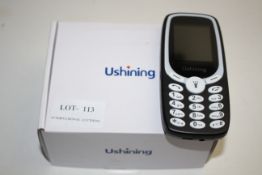 BOXED USHINING MOBNILE PHONECondition ReportAppraisal Available on Request- All Items are