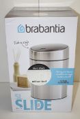 BOXED BRABANTIA 5L SLIDE BIN RRP £29.99Condition ReportAppraisal Available on Request- All Items are