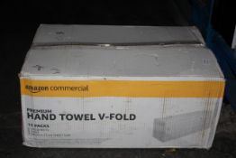 BOXED AMAZON COMMERCIAL PREMIUM TOWELL V-FOLDCondition ReportAppraisal Available on Request- All