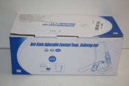 BOXED ANTI-STATIC ADJUSTABLE CONSTANT TEMP SOLDERING IRON MODEL: DS029B RRP £19.99Condition