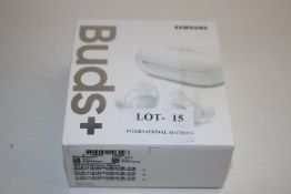 BOXED SAMSUNG BUDS+ WIRELESS EAR BUDS RRP £140.00Condition ReportAppraisal Available on Request- All