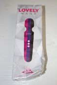 BOXED LOVELY WAND THERAPUTIC MASSAGER 20 SPEEDSCondition ReportAppraisal Available on Request- All