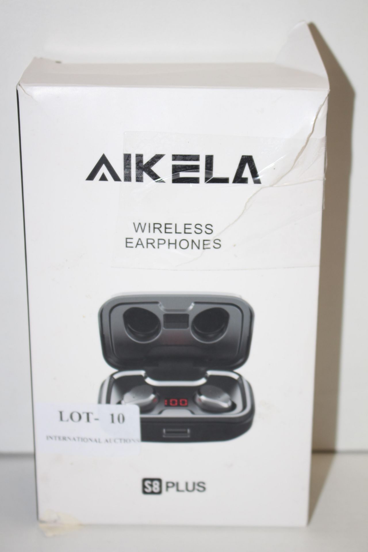 BOXED AIKELA WIRELESS EARPHONES S8 PLUS RRP £41.49Condition ReportAppraisal Available on Request-